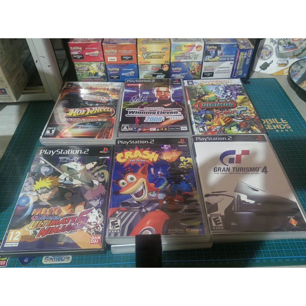 Paket 2 Box bebas pilih kaset ps2 kopab termurah