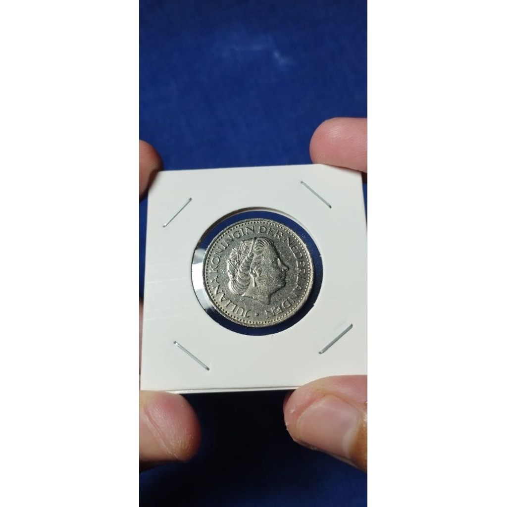 Koin Lawas (Jadul) 1 Gulden Ratu Juliana