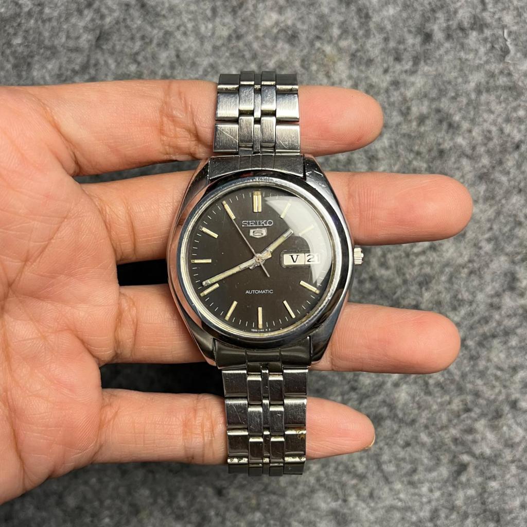 Jam tangan second seiko 5 automatic original