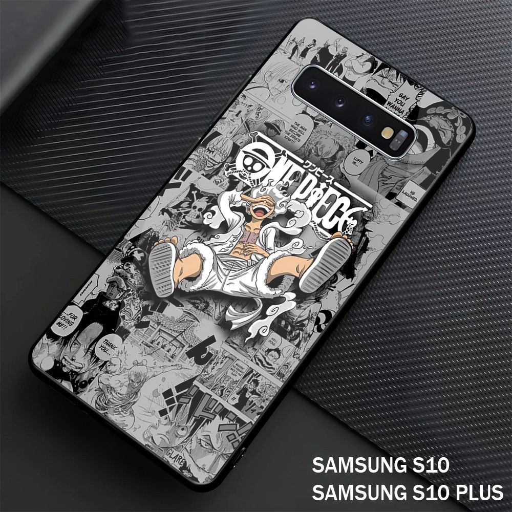 Softcase Kilau Glass Hp Terbaru Samung S10 PLUS I S10 silikon Hp Samsung S10 PLUS I S10 Case Mewah M