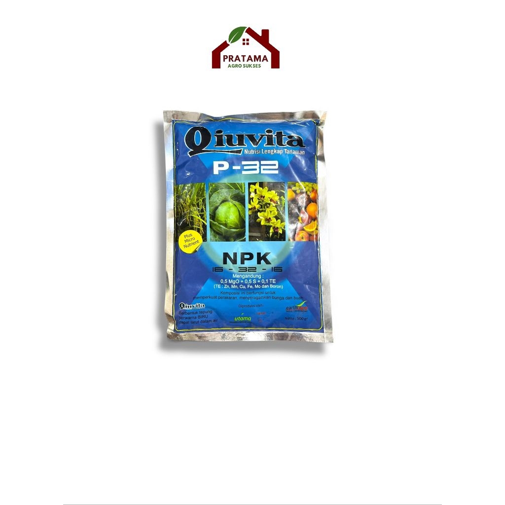 QIUVITA P-32 500gr nutrisi lengkap tanaman
