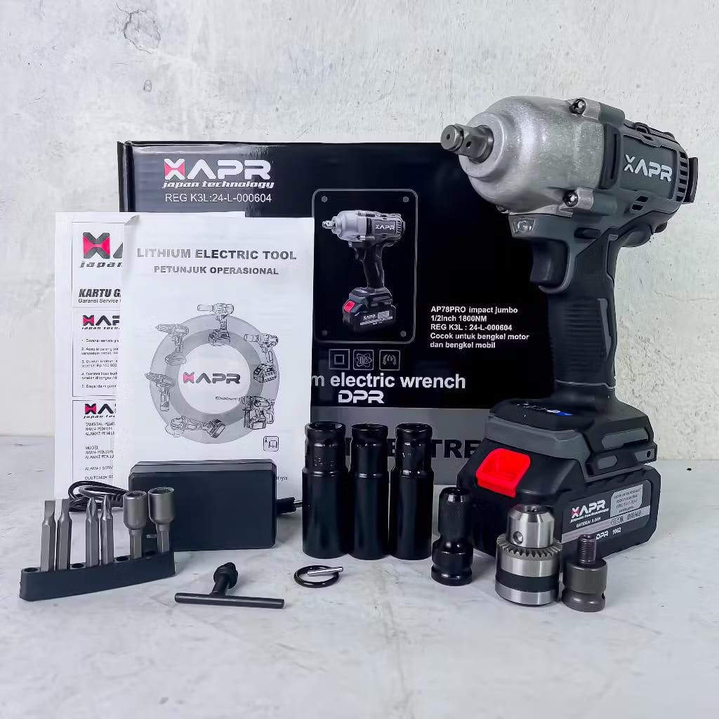 APR IMPACT WRENCH 1800NM BATERAI