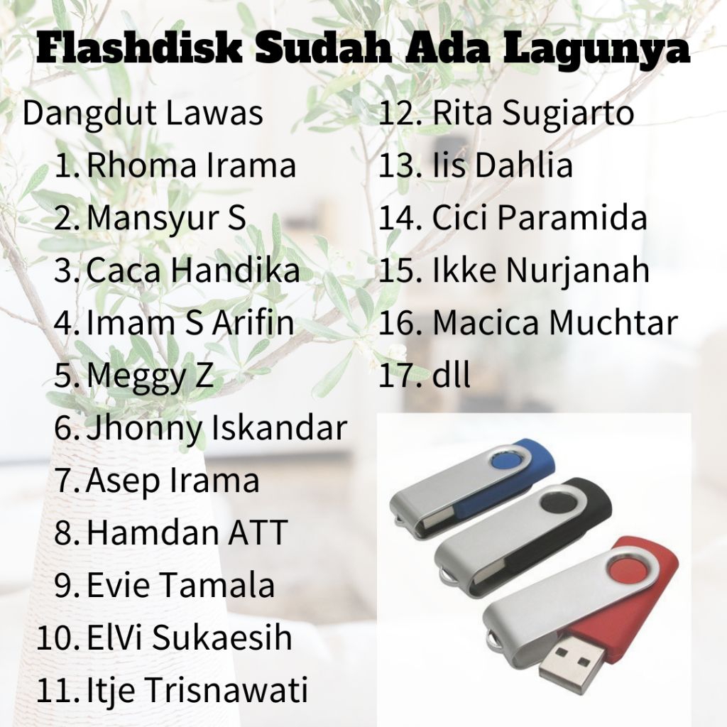 FLASH SALE ALBUM DANGDUT LAWAS