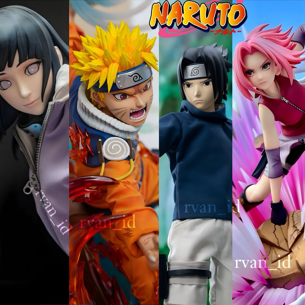 Statue Figure Naruto Versi Uzumaki Bukan Shippuden - Figure Anime Naruto , Action Figure Naruto