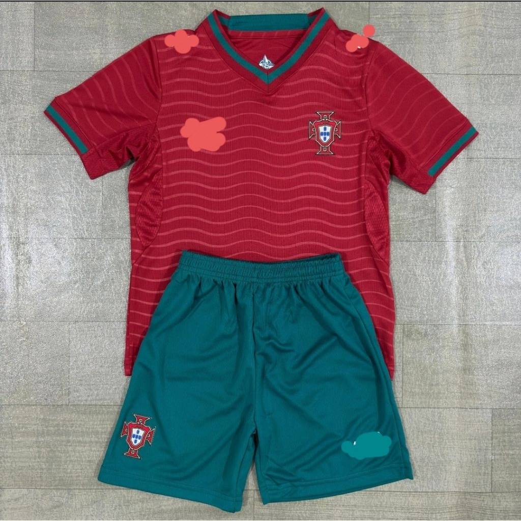 Stelan Setelan Jersey Kaos Baju Sepak Bola Timnas Tim Nasional Portugal Portu Home Away 3rd Third Re