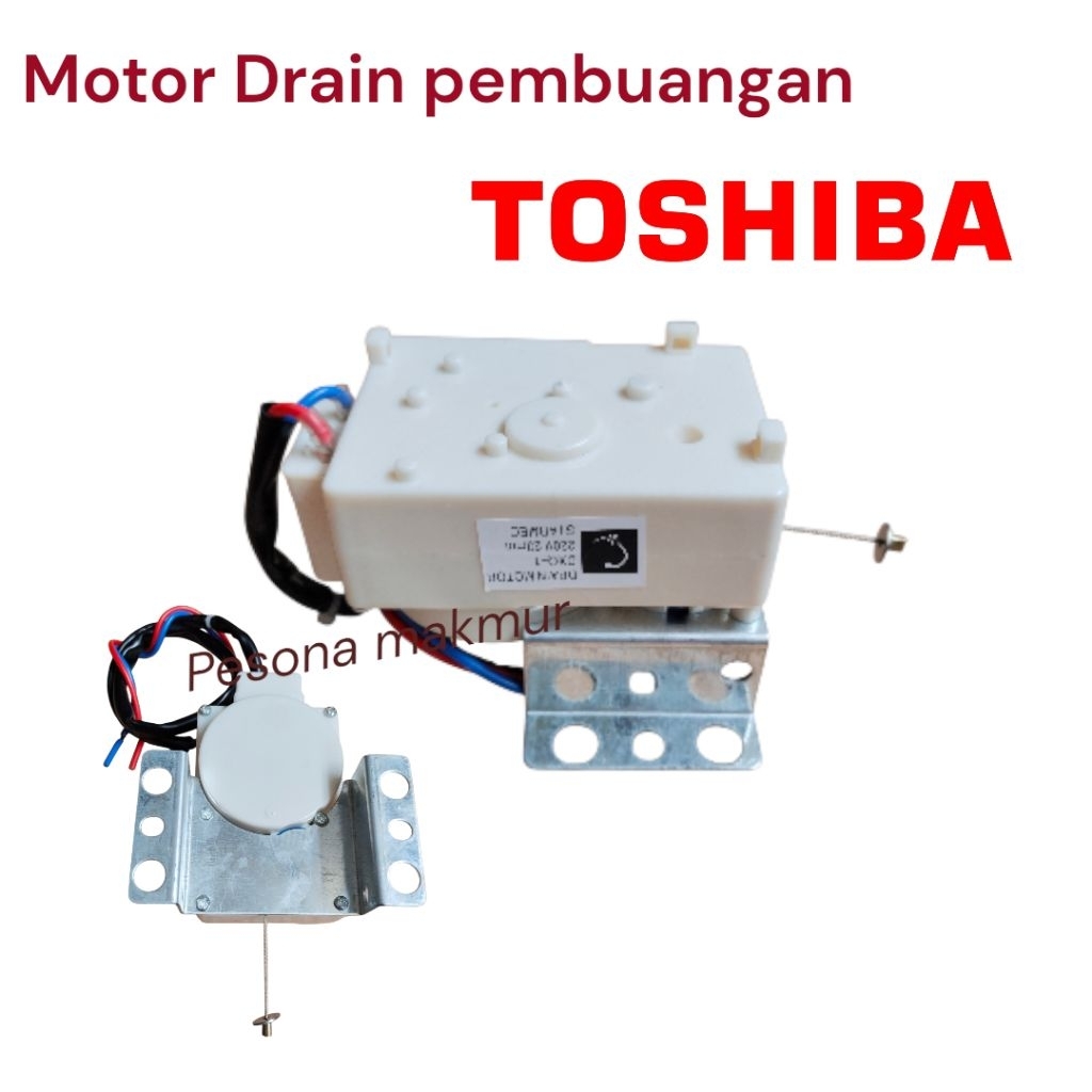 Motor Drain pembuangan mesin cuci Toshiba Top Loading
