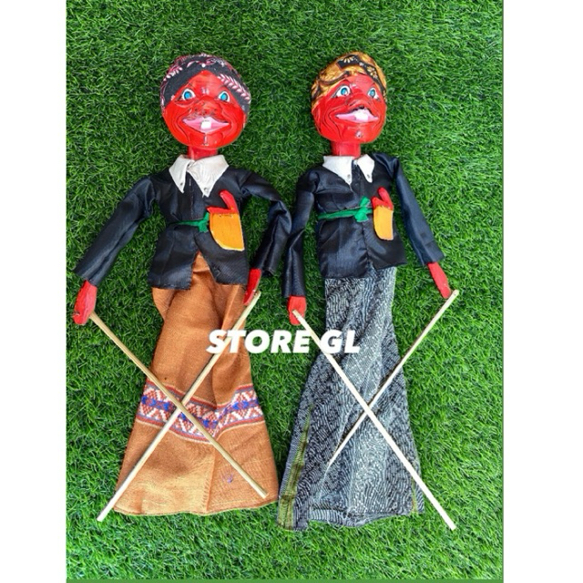 Wayang Golek Si Cepot Ukuran 50cm, Wayang Golek, Wayang Golek Sicepot, Wayang, Wayang Golek Edukasi 