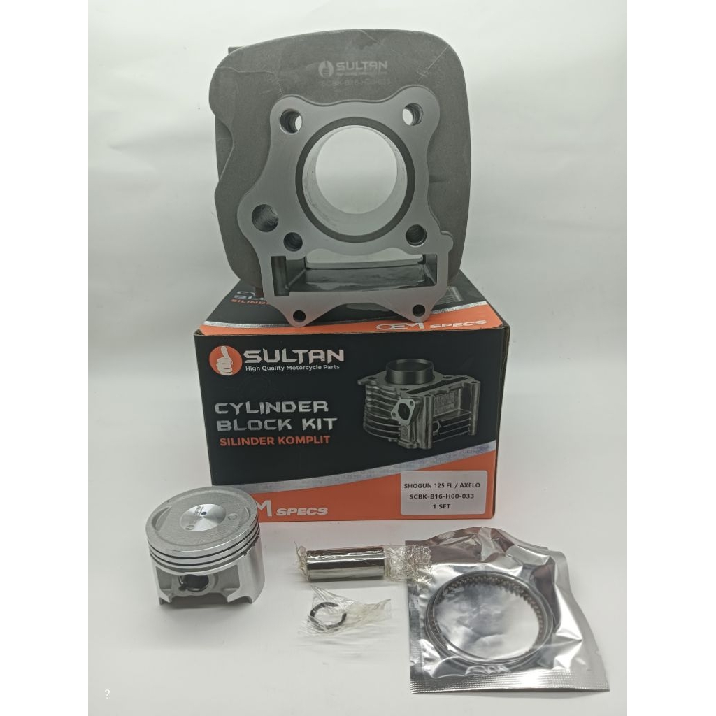 BLOK SEHER BORING ASSY SOGUN 125 FL/AXELO  RR ,NR MEREK SULTAN 1 SET