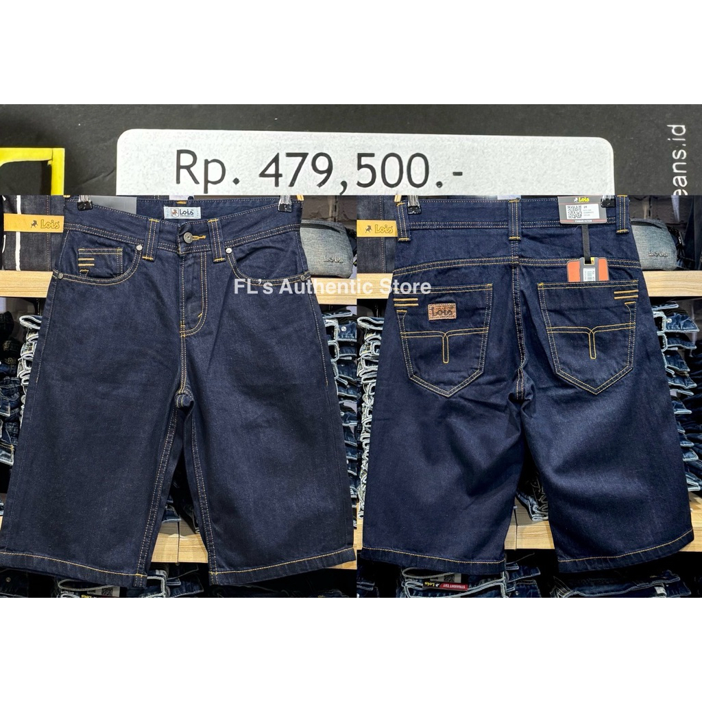 Celana pendek Lois Jeans biru dongker