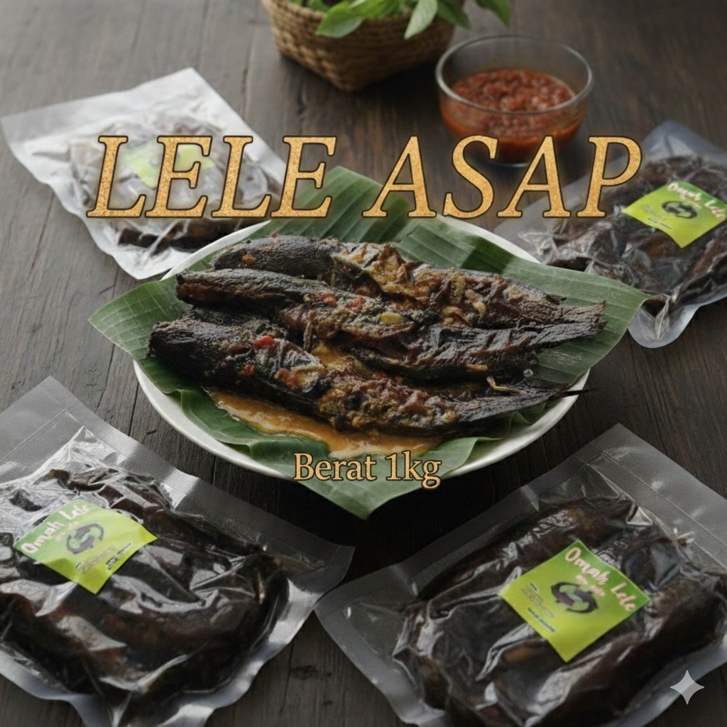 1KG | IKAN LELE ASAP | IKAN LELE SALAI | MANGUT LELE KEBUMEN