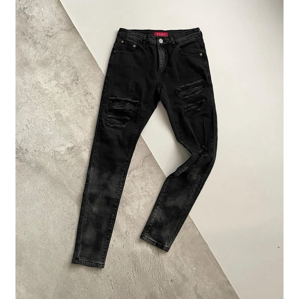 [100% ORIGINAL] Rucas leather Jeans crystal S8 S9 Phyton Black Caviar Hallowen