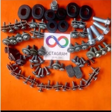 Baut fullset body Yamaha Vega ZR