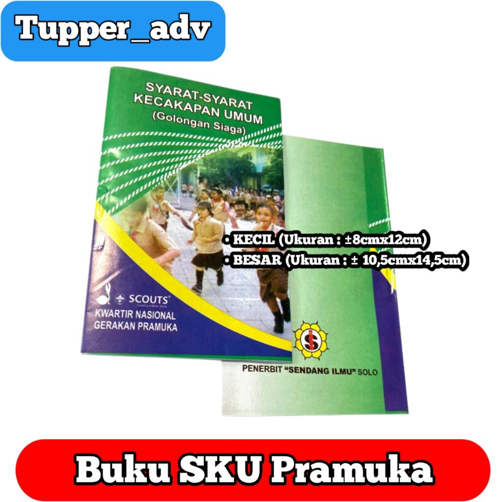Buku SKU Pramuka SIAGA / Buku Sku Pramuka Hijau