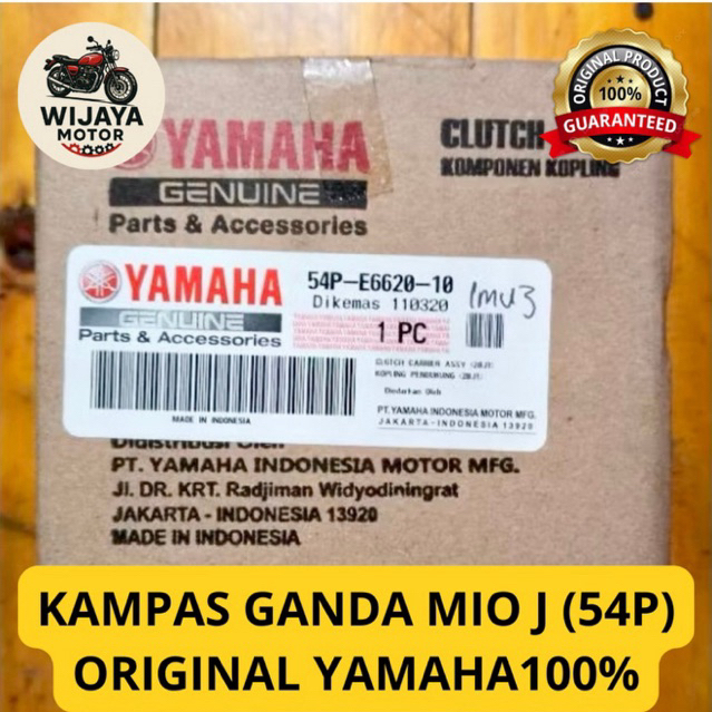 Kampas Ganda Set Yamaha Mio J 54P-E6620-10 Original 100%