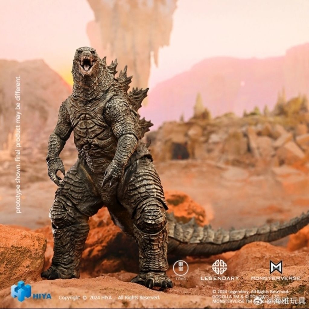 Hiya Toys Exquisite Basic Godzilla 2024 Pre-Evolved