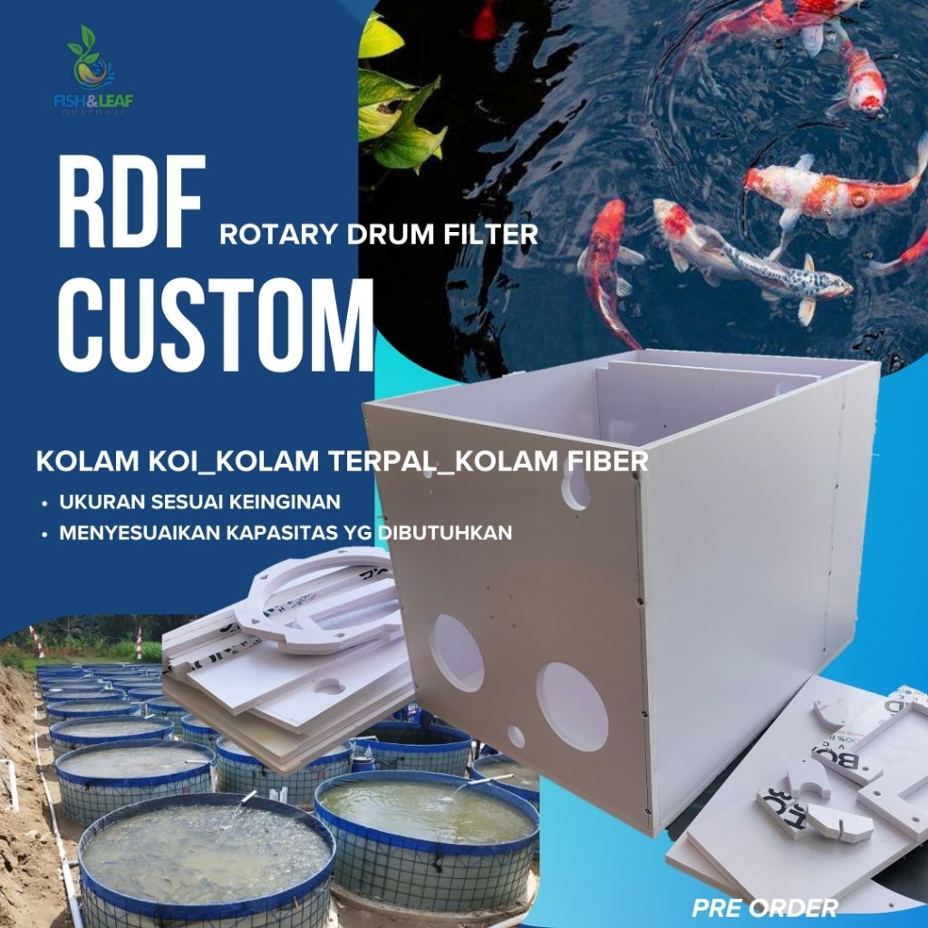 ROTARY DRUM FILTER CUSTOM _ RDF CUSTOM