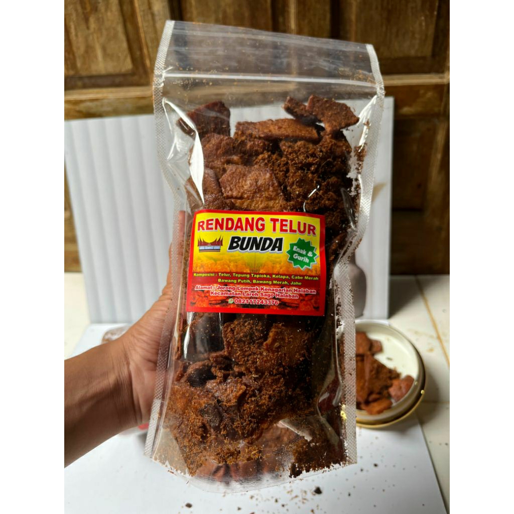 RENDANG TELUR ASLI PAYAKUMBUH/RENDANG TELUR BUNDA