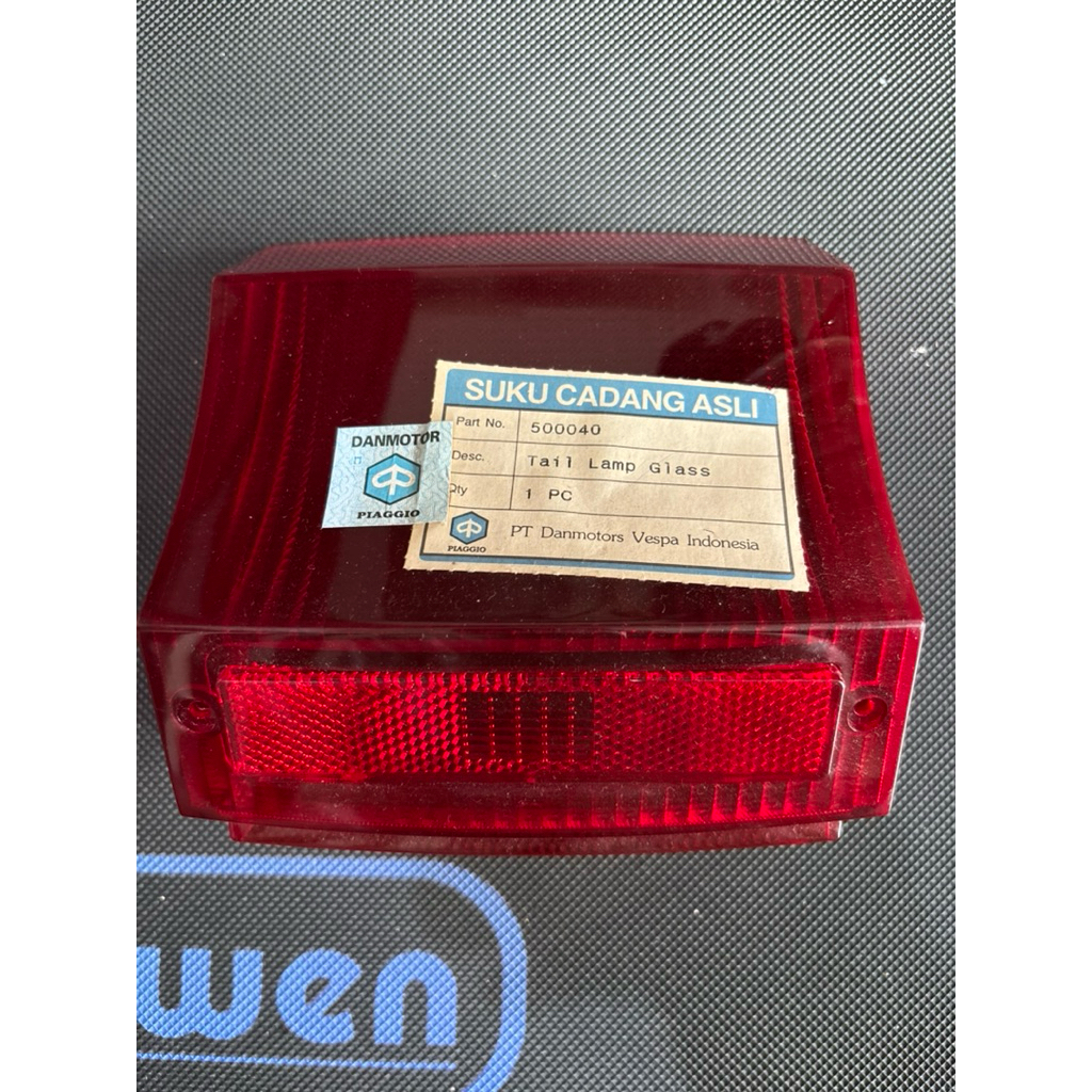 mika stoplamp VESPA EXCEL NOS DANMOTOR BIRU
