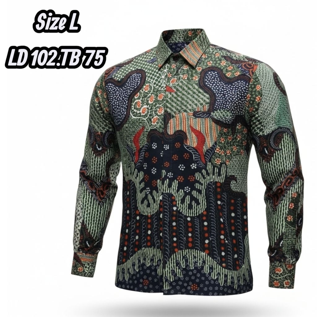Kemeja Batik Tulis Pria Hem Batik Fashion Batik