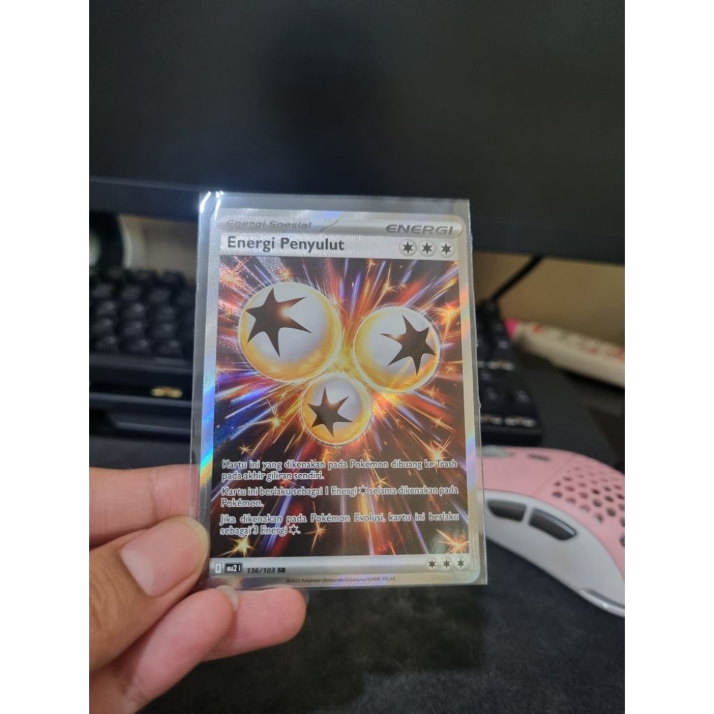 Pokemon TCG Energi Penyulut SR, Tukar Pokemon Sr,  Mismagius SR Termurah