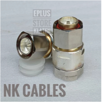 Konektor 7/8 Din Male NK CABLES LDF5 body tebal seperti Andrew KN118