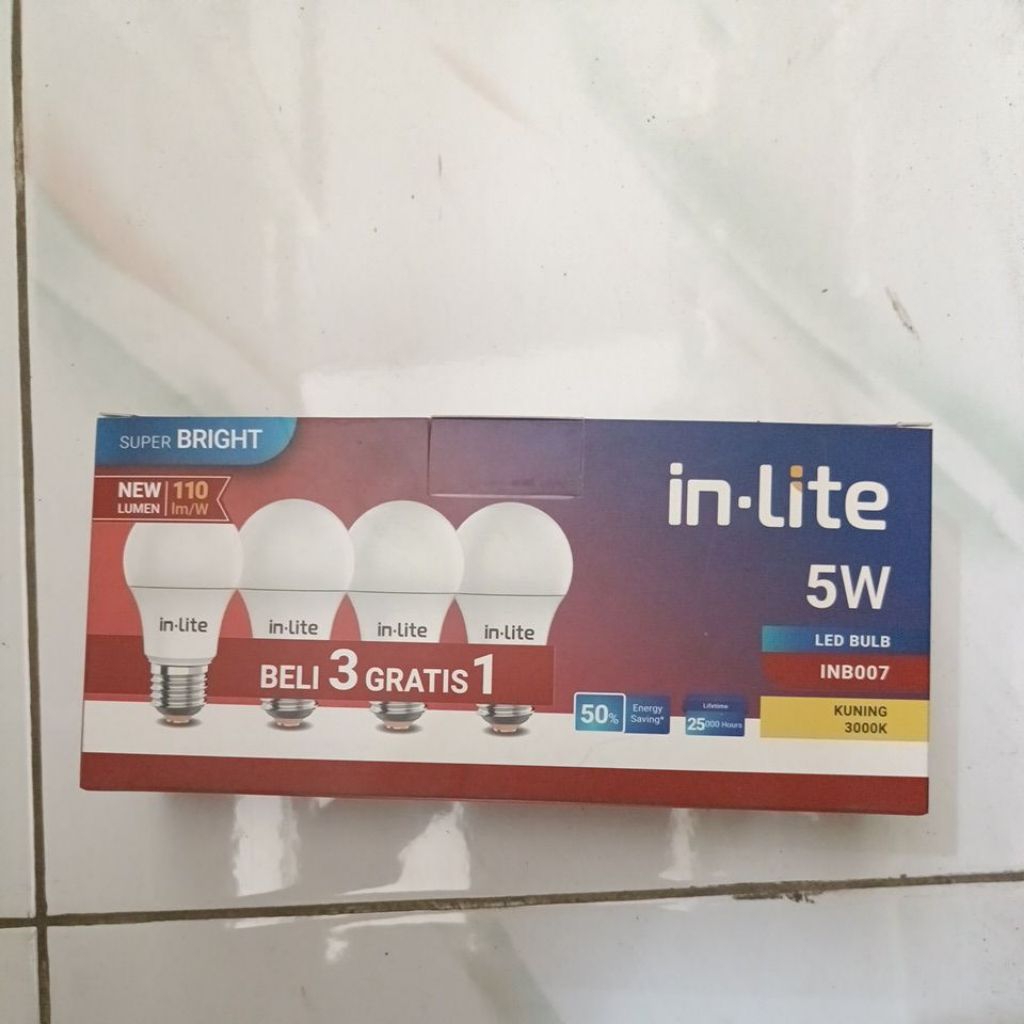 lampu inlite 5 watt