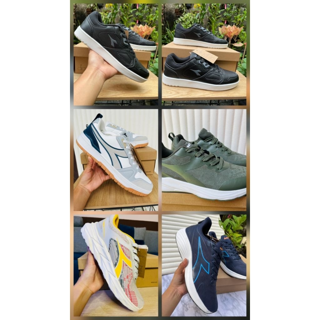 SEPATU DIADORA SNEAKER RUNNING SPORTY ORIGINAL SPORT STATION