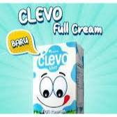 Clevo Susu UHT 115ml 1 karton 40 pcs / per 10 pcs Full Cream Coklat Strawberry khusus REGULER / CARG
