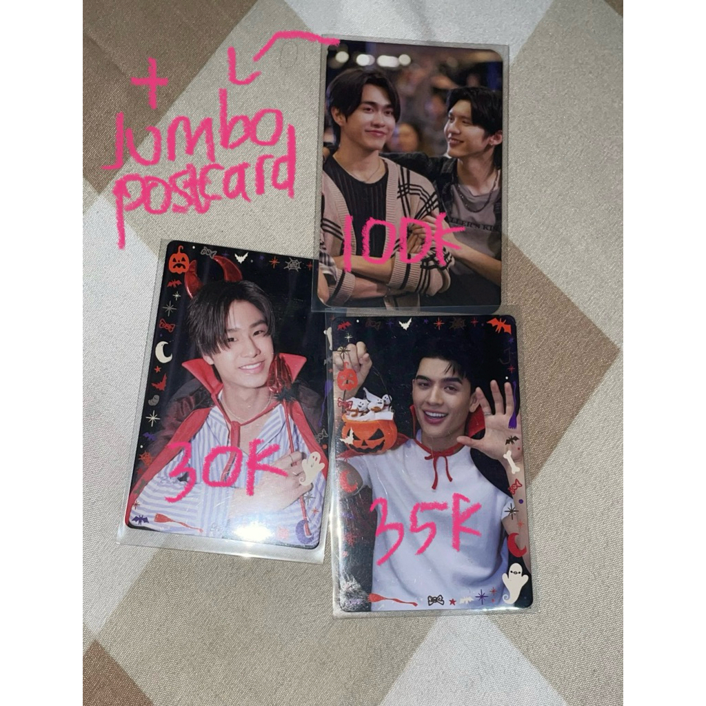 [READY STOCK] OFFICIAL PHOTOCARD GMMTV JOSS WAYAR LUKE AOU BOOM