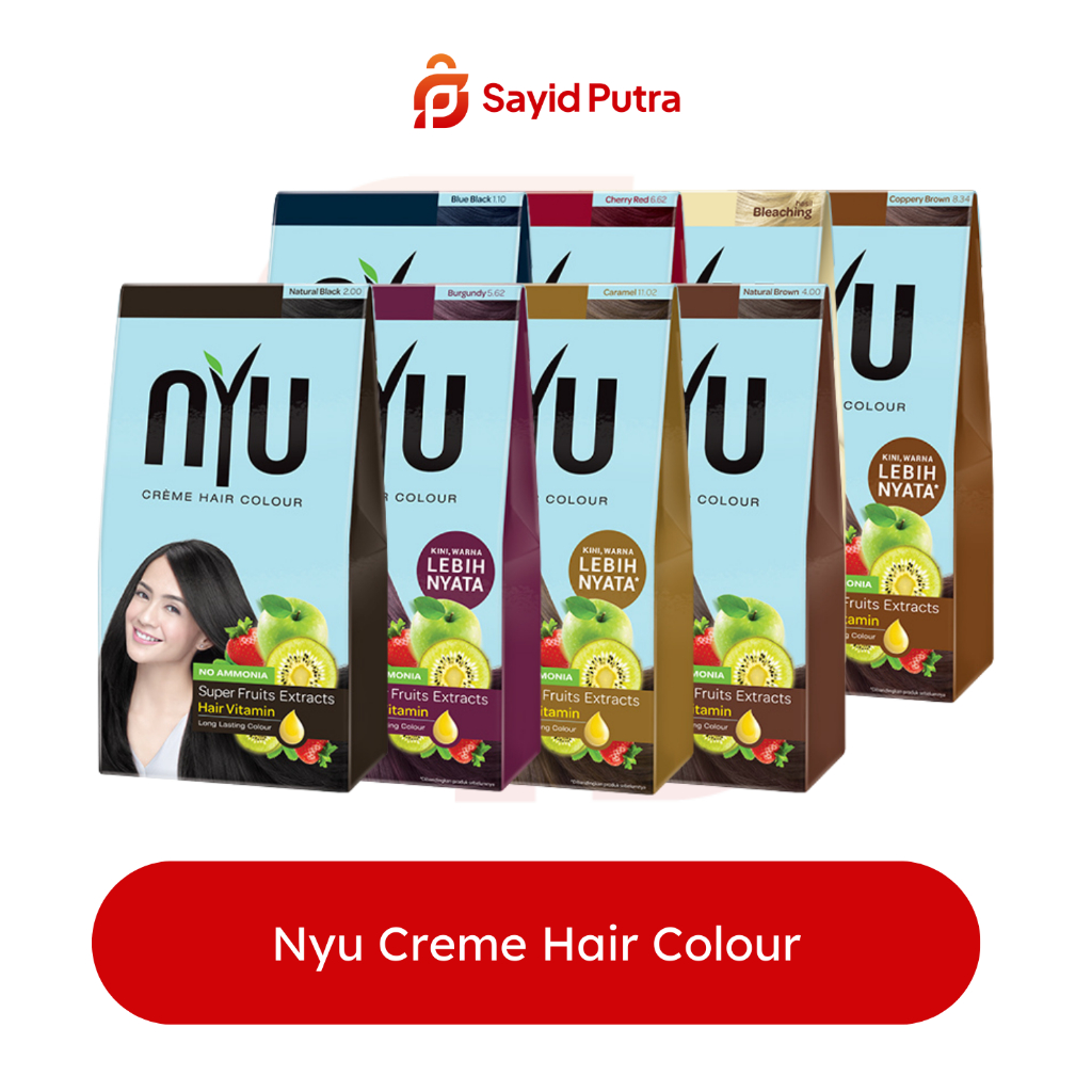 NYU CREME HAIR COLOUR BOX ALL COLOUR