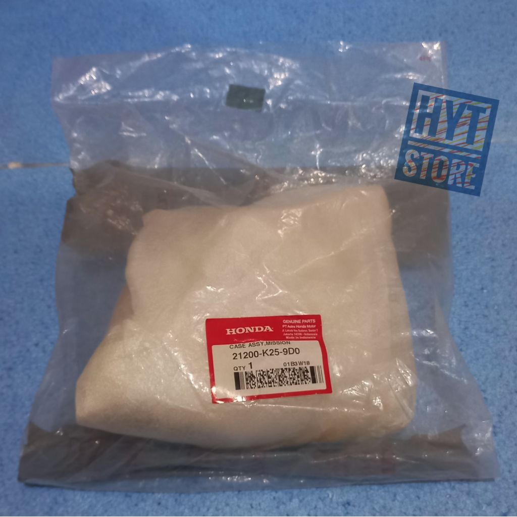 Case Assy Mission 21200-K25-9D0 Blok Calter Oli Gardan Tromol Belakang Honda Beat Scoopy Vario Spacy