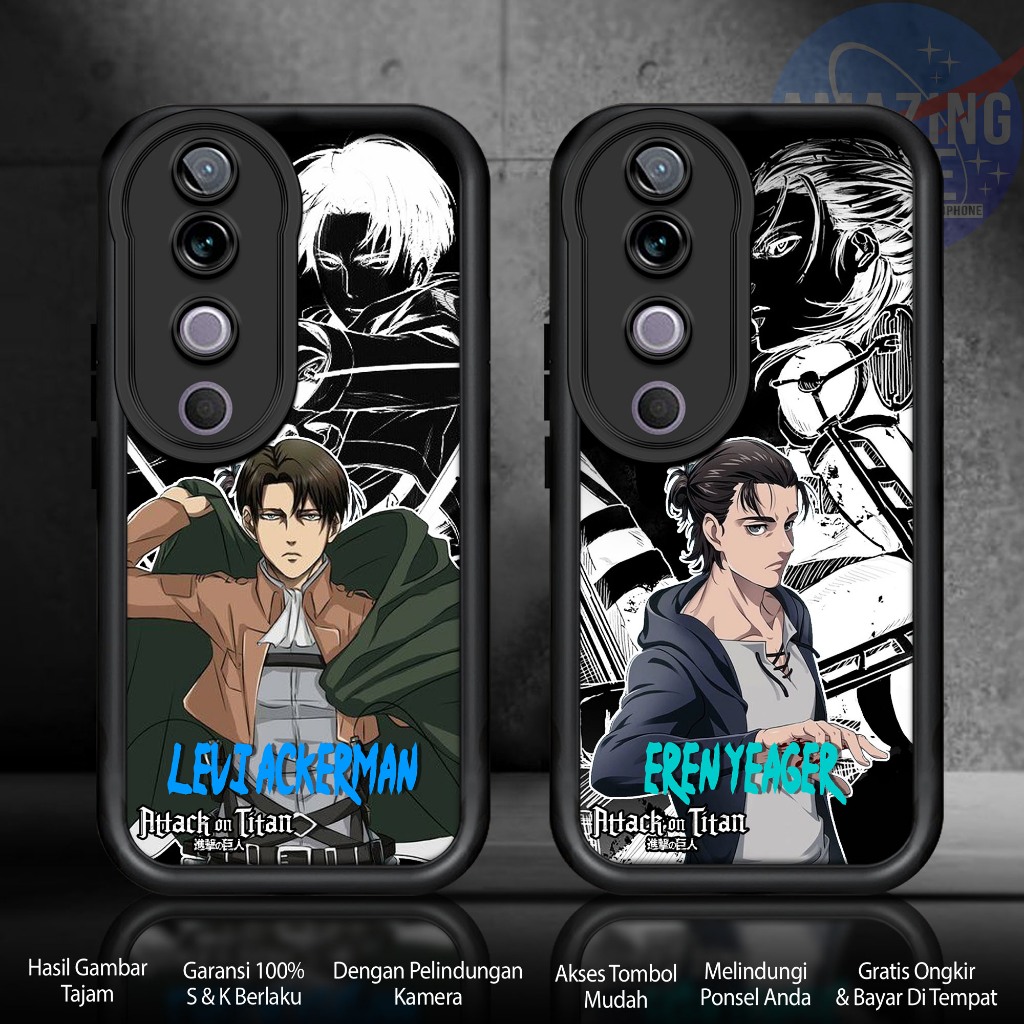 Case Premium Compatible For VIVO V40 S19 PRO Motif [ AOT1 ] Cover Handhphone Casing Softcase Glossy 
