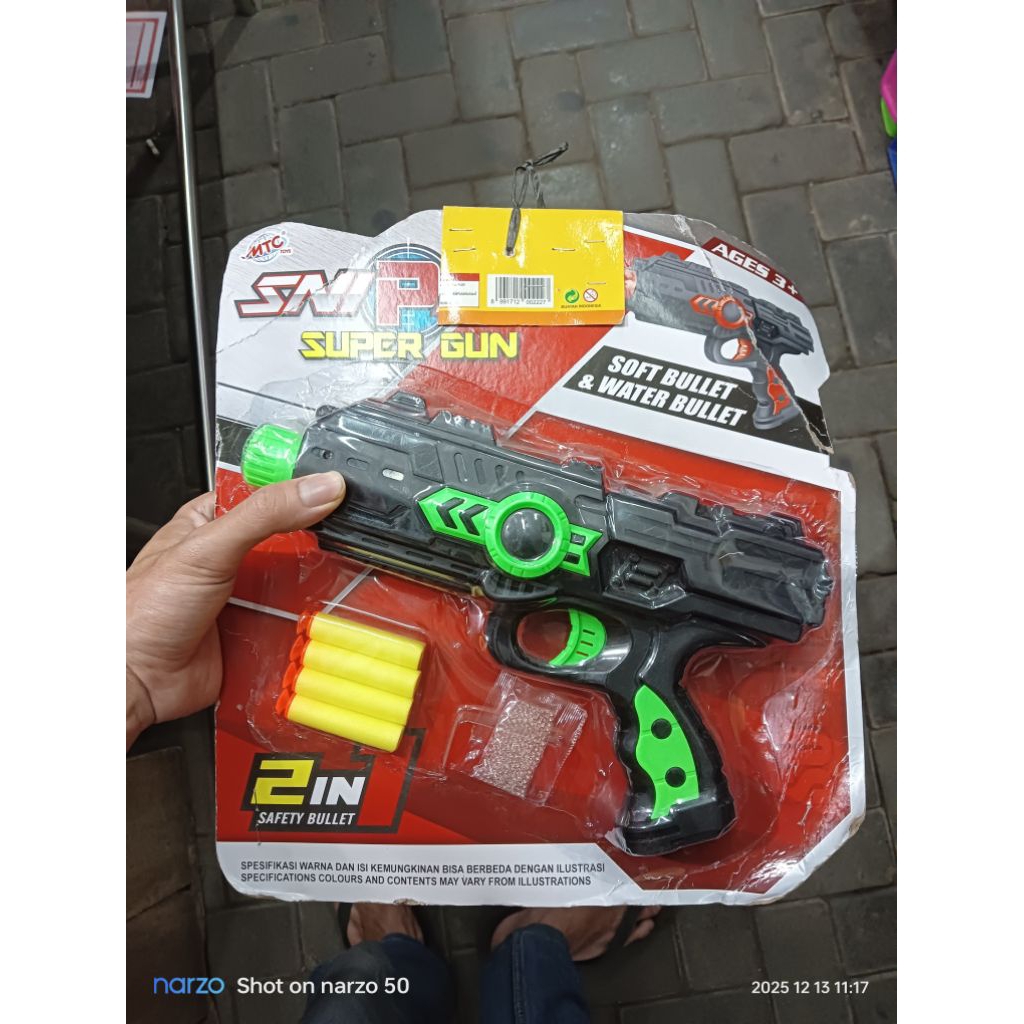 Mainan Tembakan Sniper Super Gun