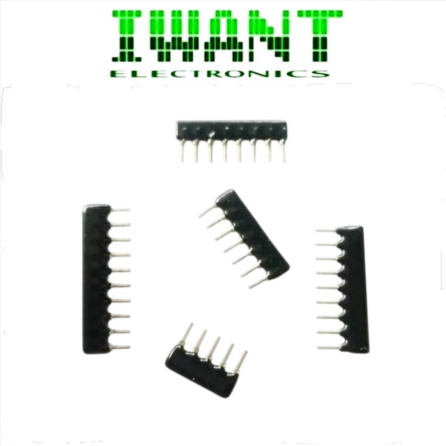 RESISTOR ARRAY 1K 5PIN RESISTOR PACK 1K 5 PIN R.PACK 1K 5PIN ARRAY RESISTOR 1K 5P ARRAY 102 1K 5PIN