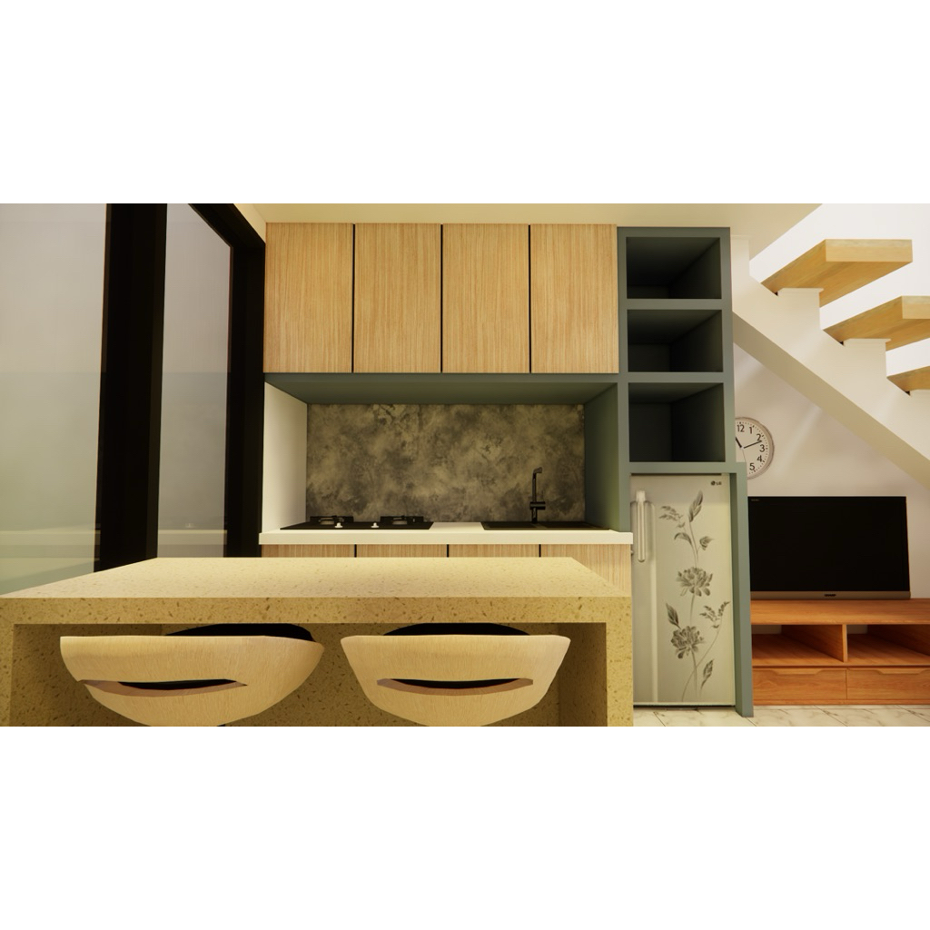 Interior dapur/ Kitchen Set