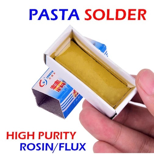 Box Rosin Flux Pembersih Solder Paste Timah Patri High Purity Welding Oil Pasta Timah Patri Cair