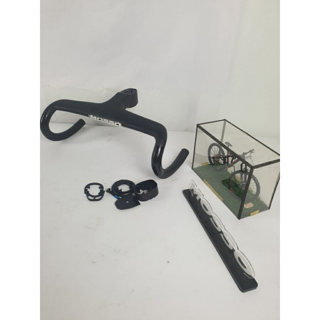 Handlebar Stang Balap Mosso Carbon HB01-X1 380×100