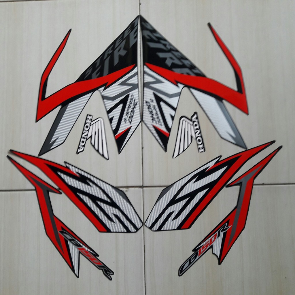Striping stiker motor honda cb150r cb 150 r 2017