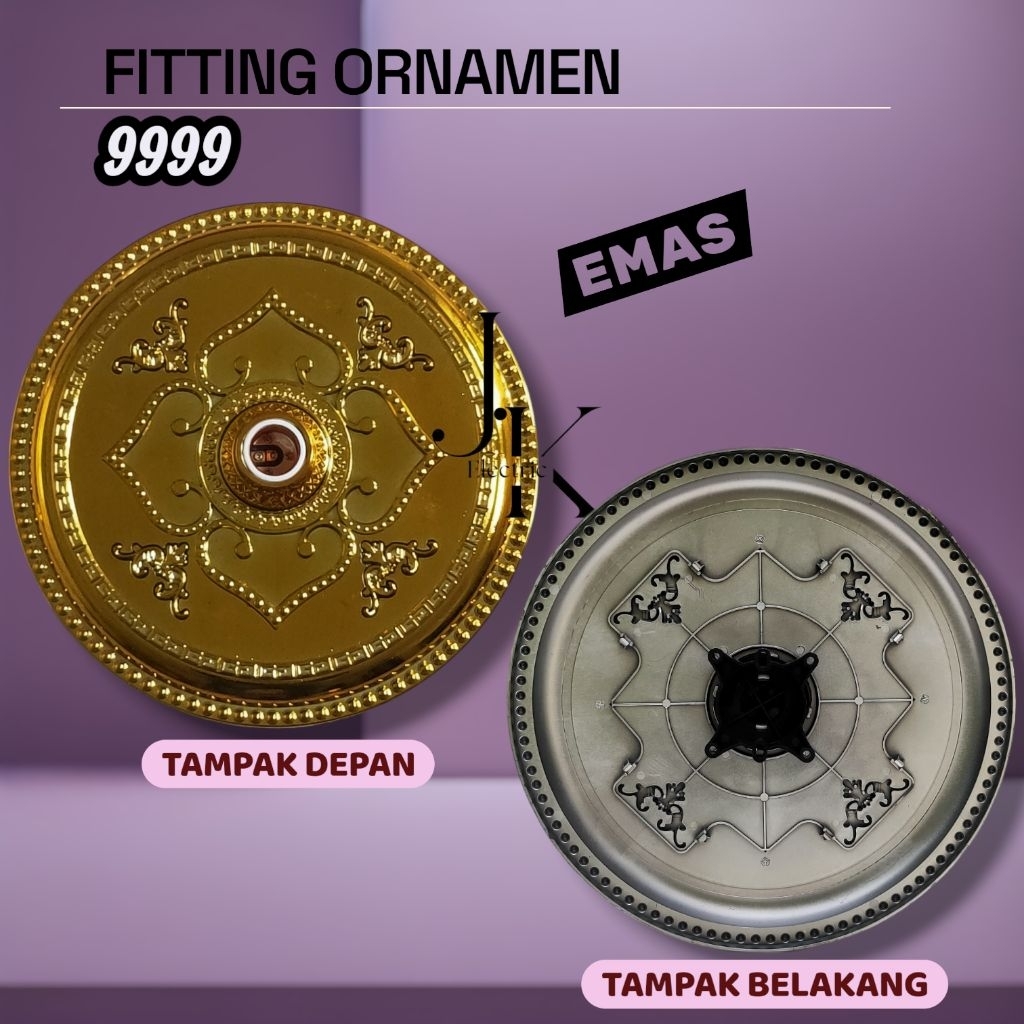 Beaded Bloom Fitting Lampu Ornamen/Ornamen Plafon Pvc/Fitting Lampu Plafon Hias 8888-9999 / Fitting