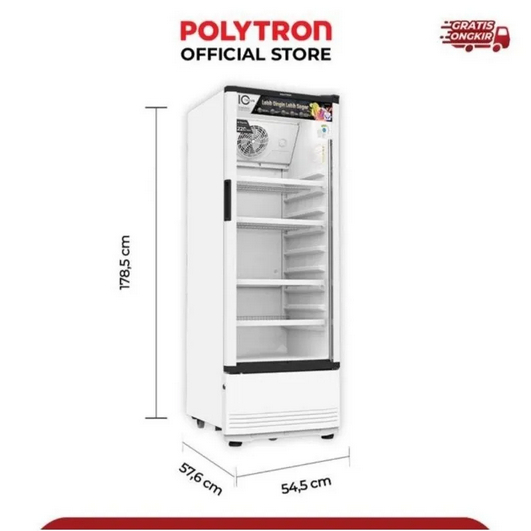 SHOWCASE POLYTRON SCN 220- 220liter | 4rak