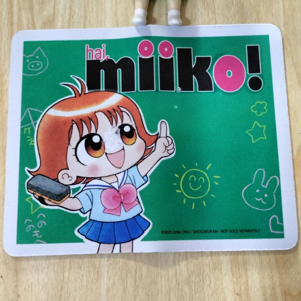 Merchandise Official Hai, Miiko (Masker dan Mouse Pad)