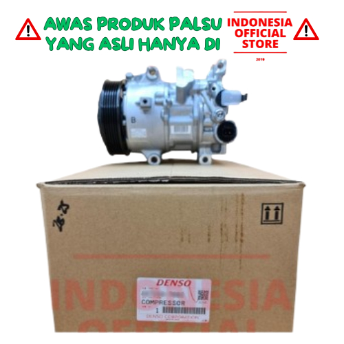 COMPRESSOR ALTIS LAMA KOMPRESOR HARRIER CORONA ABSOLUTE ORIGINAL ASLI DENSO AC MOBIL