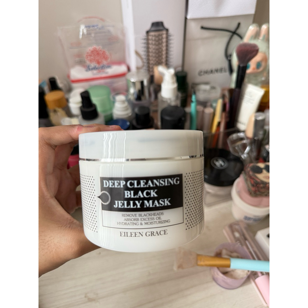 EILEEN GRACE - Deep Cleansing Black Jelly Mask 300 ml (PRELOVED)