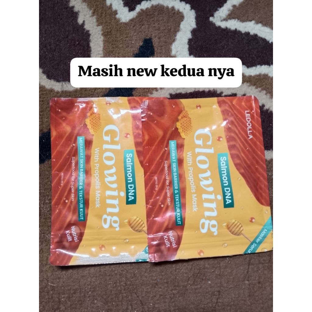 Masker salmon DNA glowing new