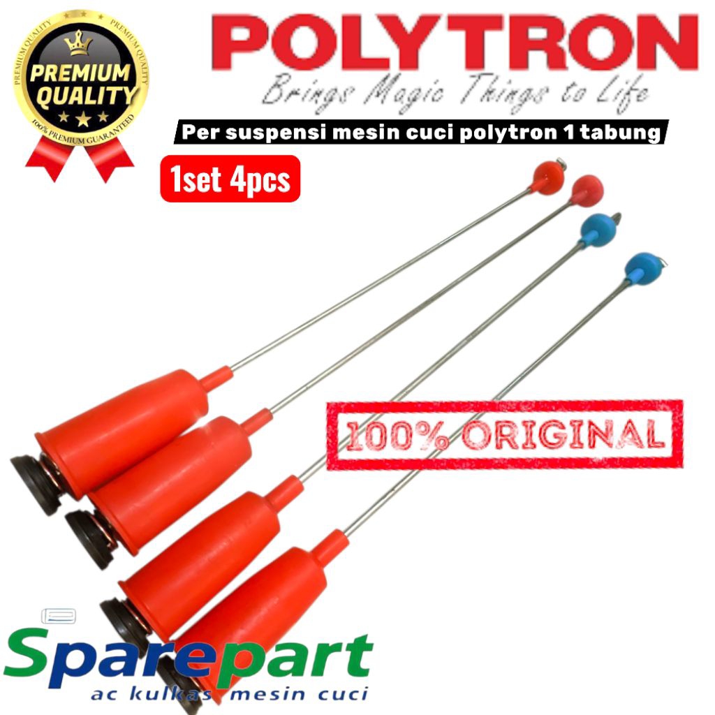 per gantung per suspensi original mesin cuci polytron 1 tabung top loading