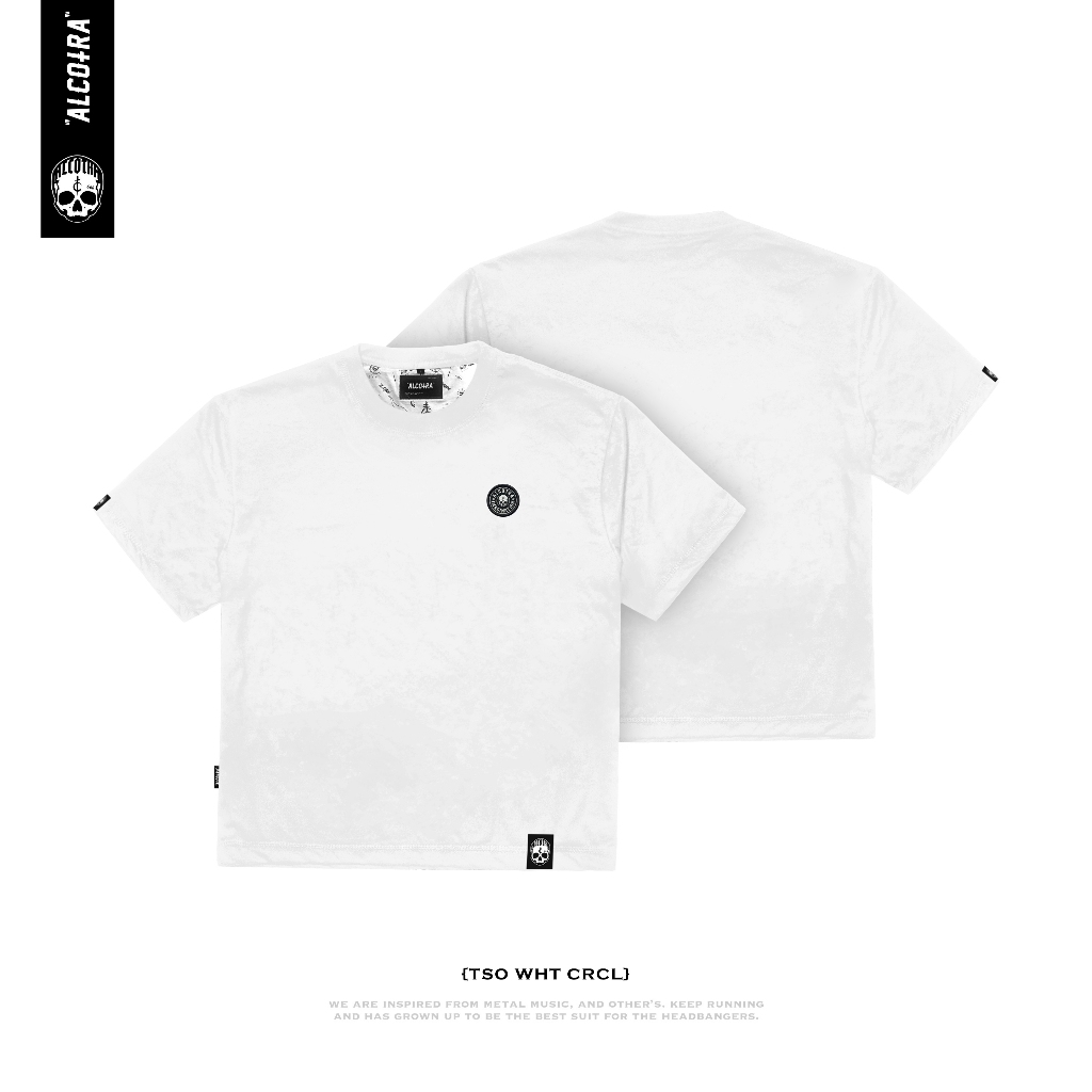TSO WHT CRCL // T-SHIRT OVERSIZE WHITE CIRCLE // T-SHIRT OVERSIZE