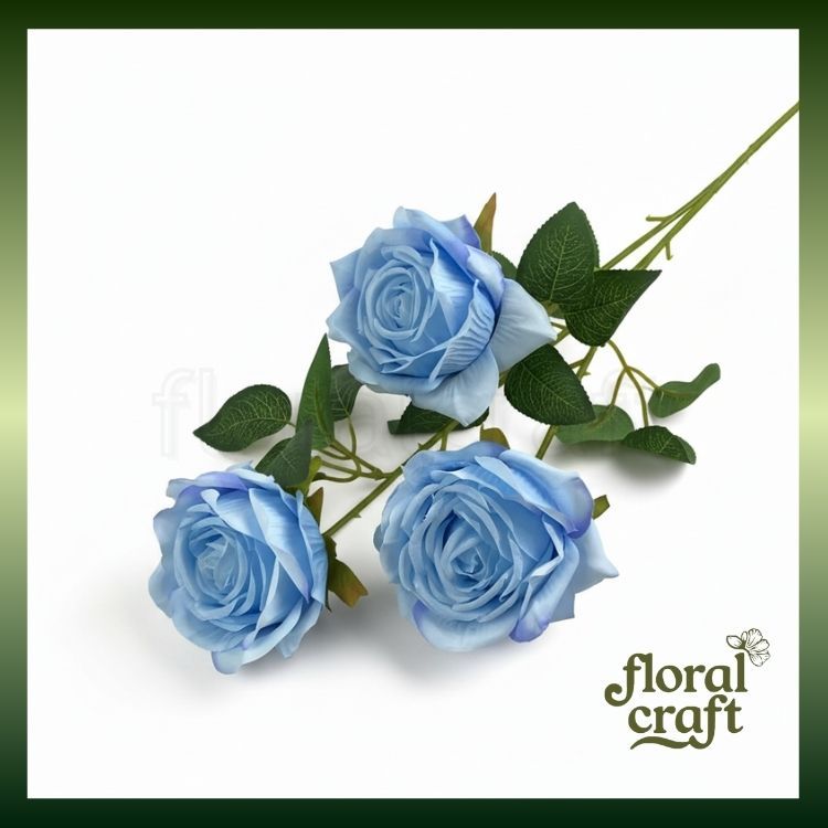 BUNGA MAWAR ARTIFICIAL PREMIUM – MODEL HOLLAND PANJANG 67CM