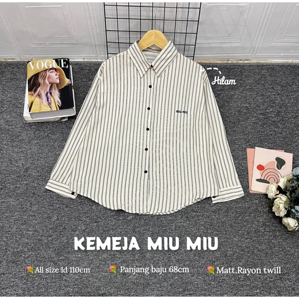Kemeja Miu Miu