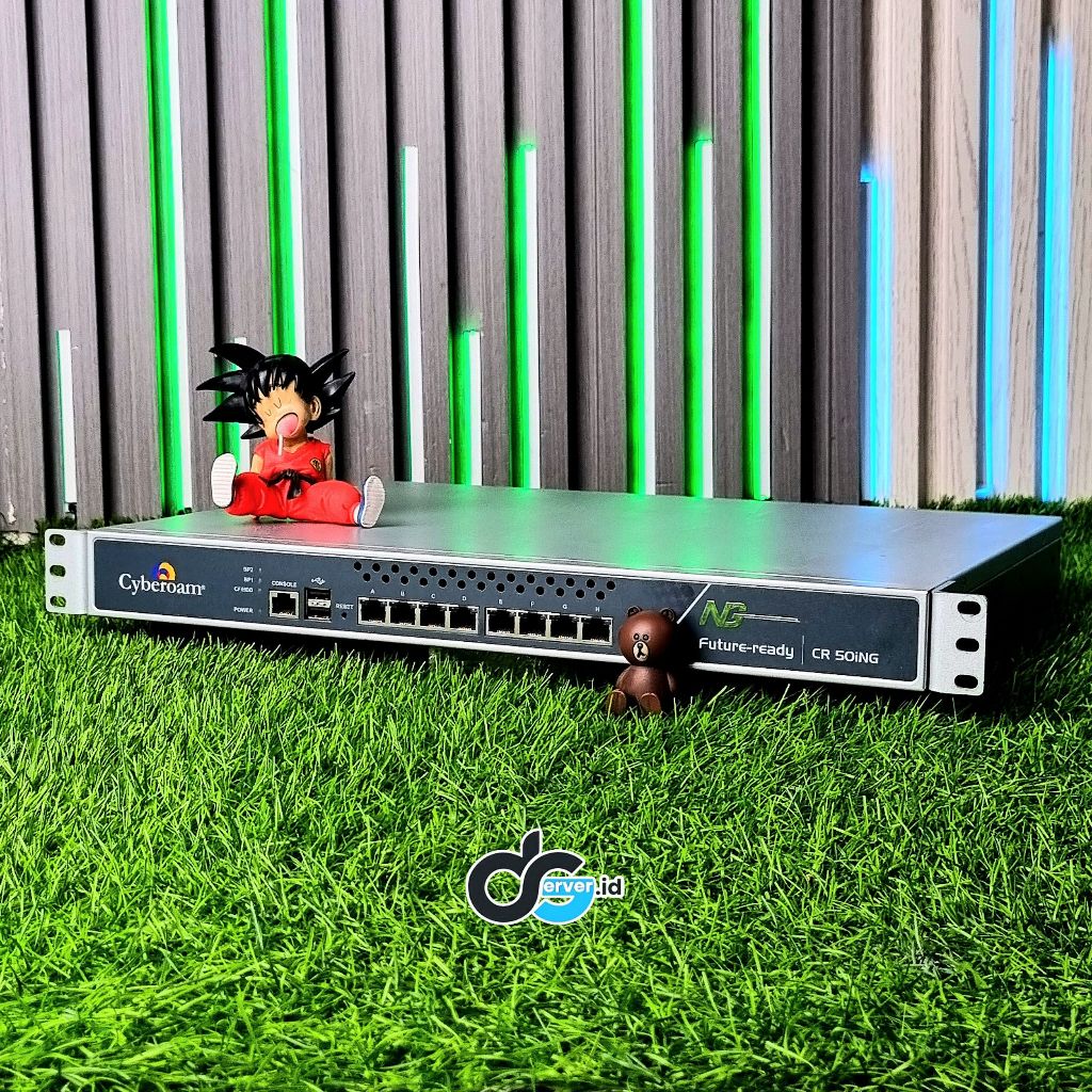 Mikrotik x86 Dual Core 8-Port Gigabit 1G 1U