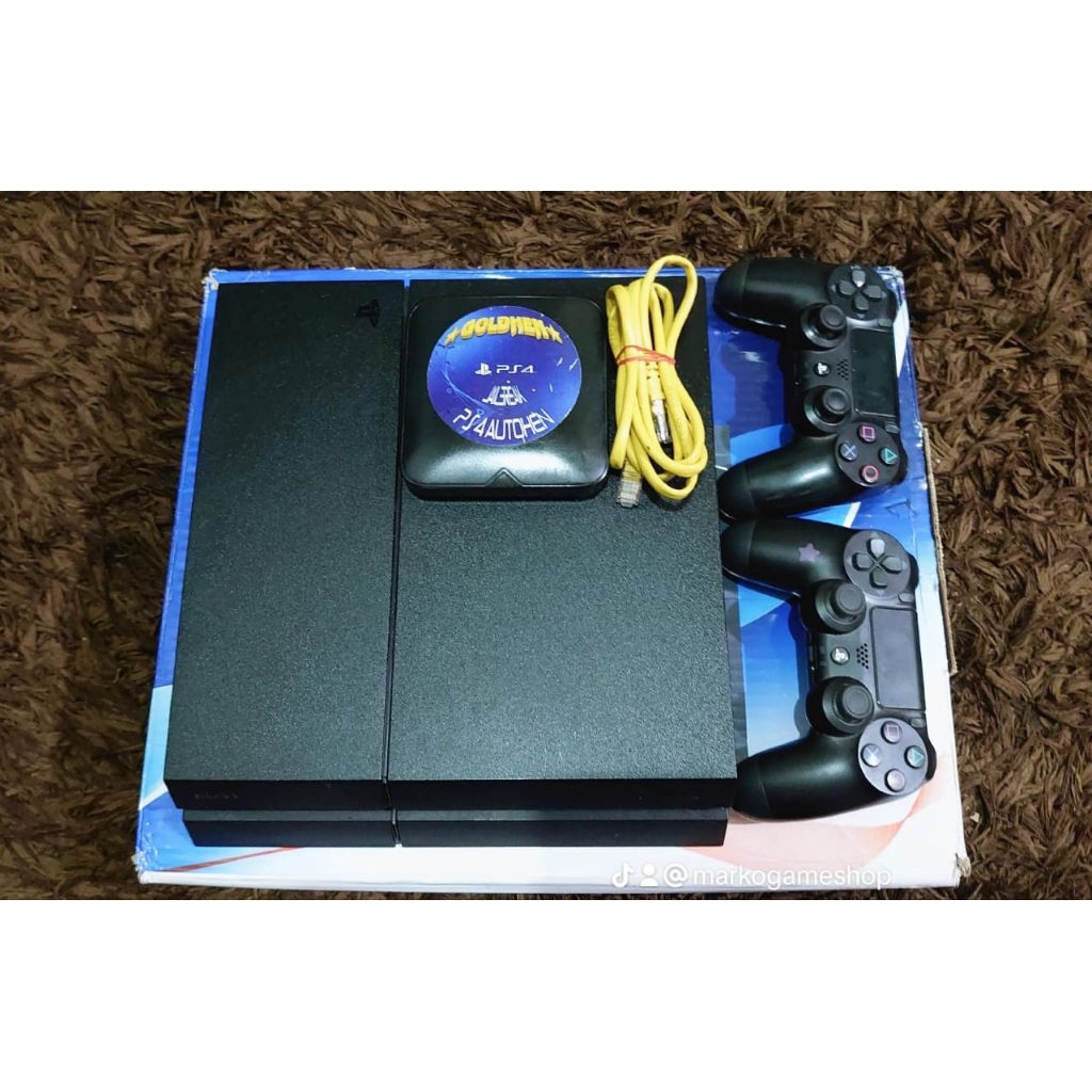 PS4 FAT HEN 11.00 500GB SERI 12 [289] SECOND / PRELOVED